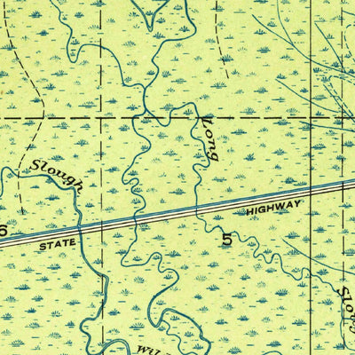 United States Geological Survey Starks, LA-TX (1947, 31680-Scale) digital map
