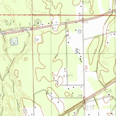 United States Geological Survey Starks, LA-TX (1982, 24000-Scale) digital map