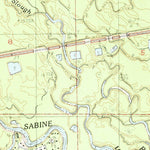 United States Geological Survey Starks, LA-TX (1982, 24000-Scale) digital map