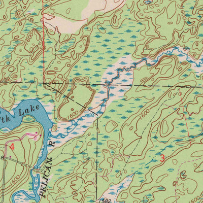 United States Geological Survey Starks, WI (1965, 24000-Scale) digital map
