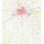 United States Geological Survey Starkville, MS (1965, 24000-Scale) digital map