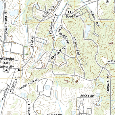 United States Geological Survey Starkville, MS (2020, 24000-Scale) digital map