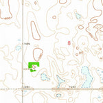 United States Geological Survey Starkweather NE, ND (1962, 24000-Scale) digital map