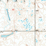 United States Geological Survey Starkweather NE, ND (1994, 24000-Scale) digital map
