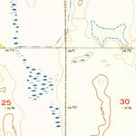 United States Geological Survey Starkweather SE, ND (1957, 24000-Scale) digital map