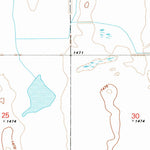 United States Geological Survey Starkweather SE, ND (1994, 24000-Scale) digital map
