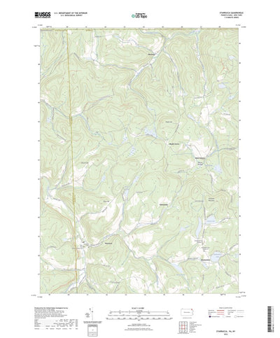 United States Geological Survey Starrucca, PA (2023, 24000-Scale) digital map