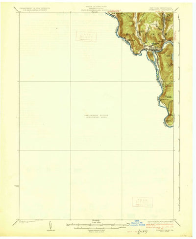 United States Geological Survey Starrucca, PA-NY (1926, 62500-Scale) digital map