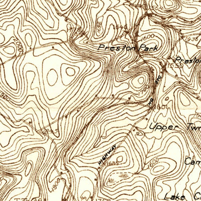 United States Geological Survey Starrucca, PA-NY (1930, 48000-Scale) digital map