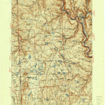 United States Geological Survey Starrucca, PA-NY (1933, 62500-Scale) digital map