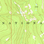 United States Geological Survey Starvation Point, CO (1973, 24000-Scale) digital map
