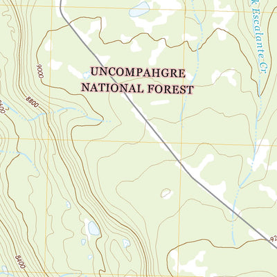 United States Geological Survey Starvation Point, CO (2022, 24000-Scale) digital map