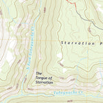 United States Geological Survey Starvation Point, CO (2022, 24000-Scale) digital map