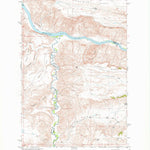 United States Geological Survey Starve Out Flat, MT (1953, 24000-Scale) digital map