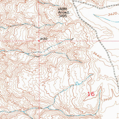 United States Geological Survey Starve Out Flat, MT (1953, 24000-Scale) digital map