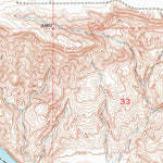 United States Geological Survey Starve Out Flat, MT (1953, 24000-Scale) digital map