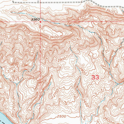 United States Geological Survey Starve Out Flat, MT (1953, 24000-Scale) digital map