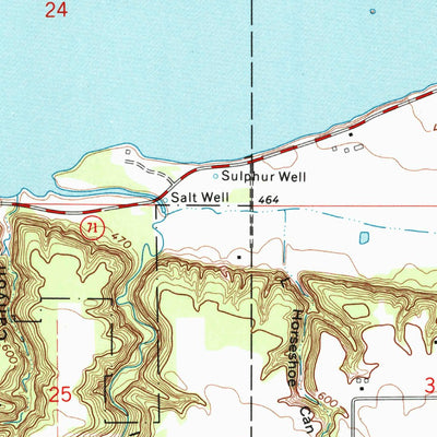 United States Geological Survey Starved Rock, IL (1970, 24000-Scale) digital map