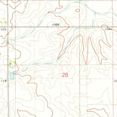 United States Geological Survey State Center, IA (1975, 24000-Scale) digital map