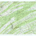 United States Geological Survey State College, PA (1988, 100000-Scale) digital map