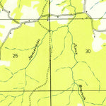 United States Geological Survey State Line, LA (1950, 31680-Scale) digital map