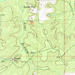 United States Geological Survey State Line, LA (1982, 24000-Scale) digital map