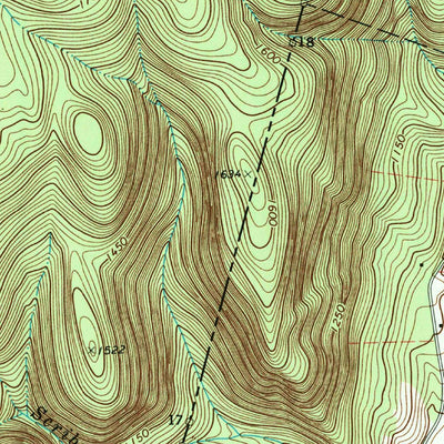 United States Geological Survey State Line, MA-NY (1973, 24000-Scale) digital map
