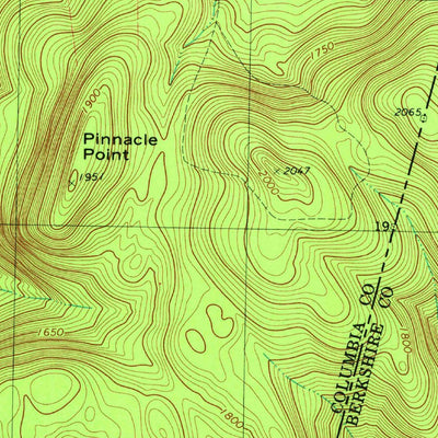 United States Geological Survey State Line, MA-NY (1973, 25000-Scale) digital map