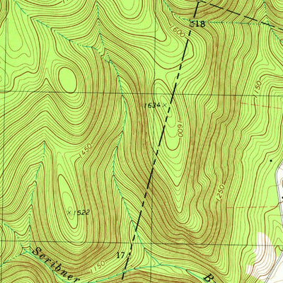 United States Geological Survey State Line, MA-NY (1973, 25000-Scale) digital map