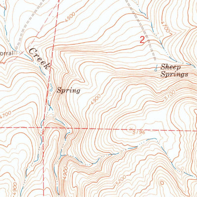 United States Geological Survey State Line Peak, NV-CA (1964, 24000-Scale) digital map
