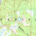 United States Geological Survey Stateline Lake, MI-WI (1982, 24000-Scale) digital map
