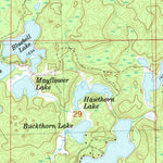 United States Geological Survey Stateline Lake, MI-WI (1982, 24000-Scale) digital map