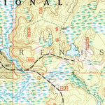United States Geological Survey Stateline Lake, MI-WI (1999, 24000-Scale) digital map