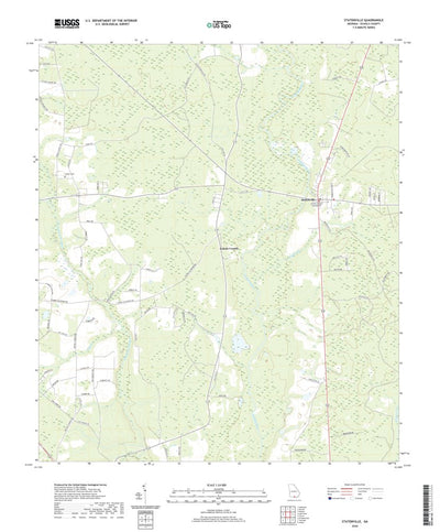 United States Geological Survey Statenville, GA (2020, 24000-Scale) digital map