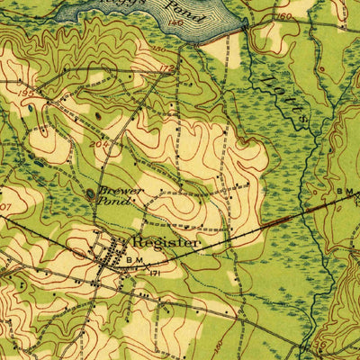 United States Geological Survey Statesboro, GA (1920, 62500-Scale) digital map