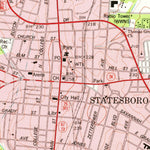 United States Geological Survey Statesboro, GA (1978, 24000-Scale) digital map