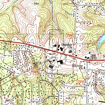 United States Geological Survey Statesville East, NC (2002, 24000-Scale) digital map