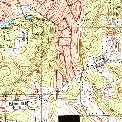 United States Geological Survey Statesville East, NC (2002, 24000-Scale) digital map