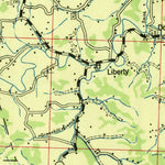 United States Geological Survey Statesville, TN (1942, 100000-Scale) digital map