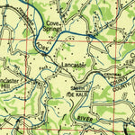 United States Geological Survey Statesville, TN (1942, 100000-Scale) digital map