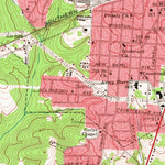 United States Geological Survey Statesville West, NC (1969, 24000-Scale) digital map
