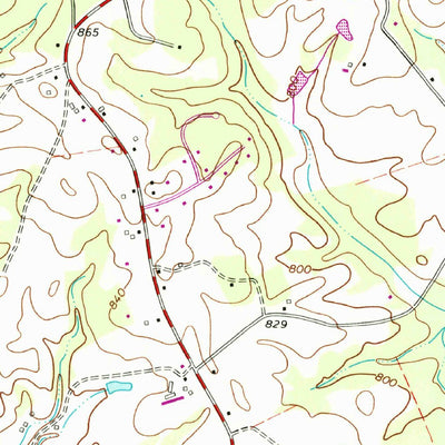 United States Geological Survey Statham, GA (1964, 24000-Scale) digital map