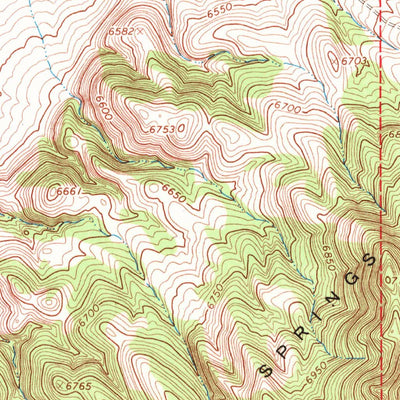 United States Geological Survey Station Butte, NV (1969, 24000-Scale) digital map