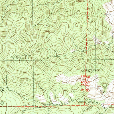 United States Geological Survey Station Peak, CA-NV (1987, 24000-Scale) digital map