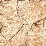 United States Geological Survey Staunton, VA (1947, 62500-Scale) digital map
