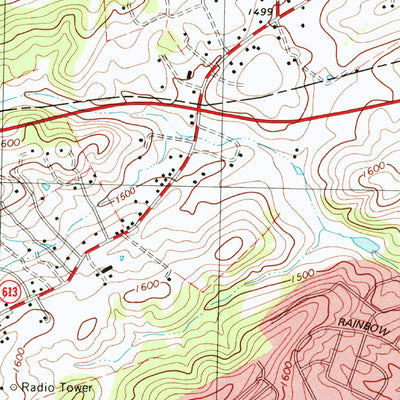 United States Geological Survey Staunton, VA (1998, 24000-Scale) digital map