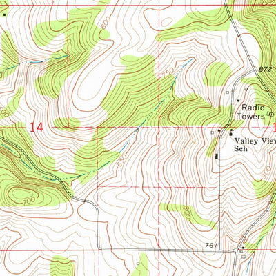 United States Geological Survey Stayton NE, OR (1969, 24000-Scale) digital map
