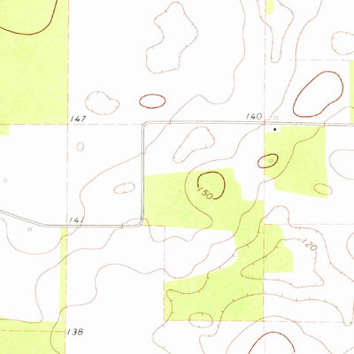 United States Geological Survey Steadhams Store, GA (1974, 24000-Scale) digital map