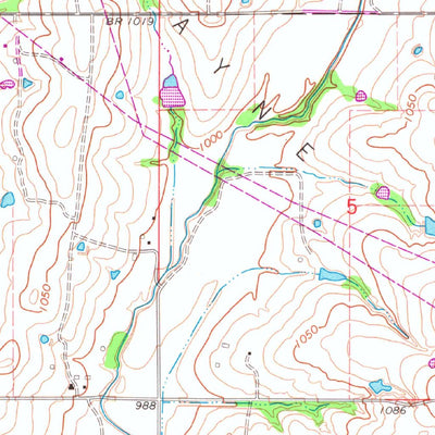 United States Geological Survey Stealy, OK (1965, 24000-Scale) digital map
