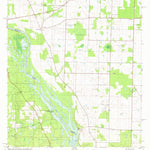 United States Geological Survey Steam Mill, GA-FL (1982, 24000-Scale) digital map